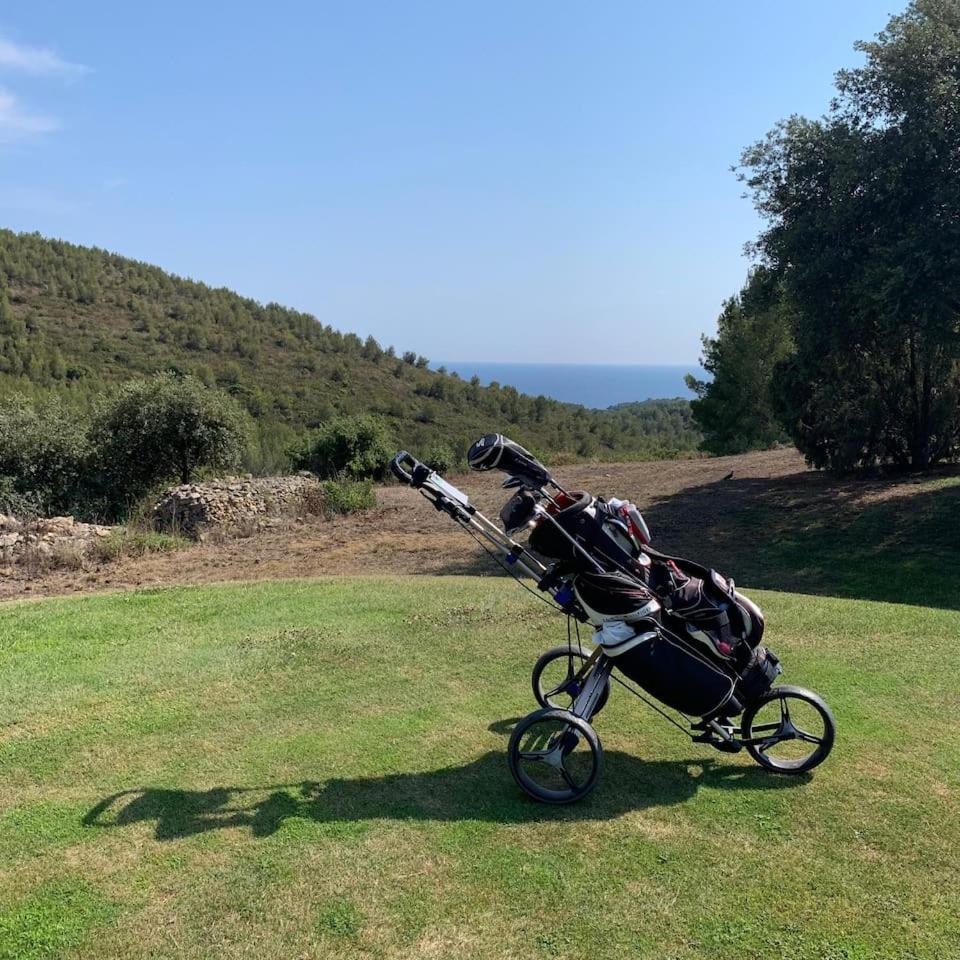 Hameau Des Amandiers-Vue Mer & Golf Saint-Cyr-sur-Mer Εξωτερικό φωτογραφία